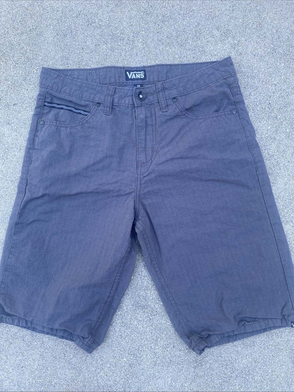 Men’s VANS Shorts Grey Size 28